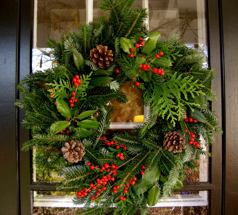 decoración navideña exterior para la puerta decoración navideña exterior puerta