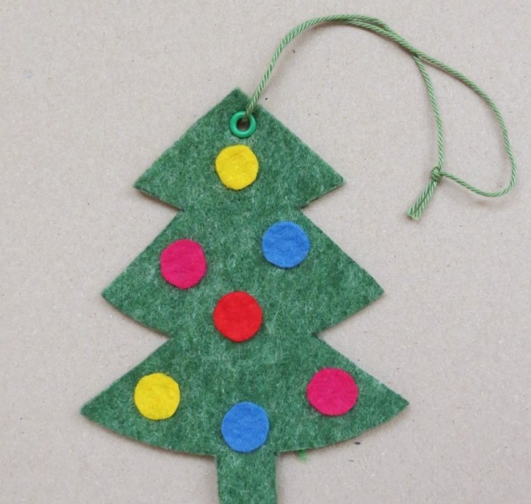 decoracion navidena para ninos arbol tela ideas