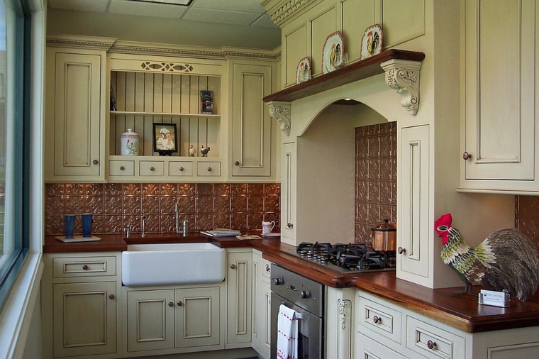decorar cocina cobre