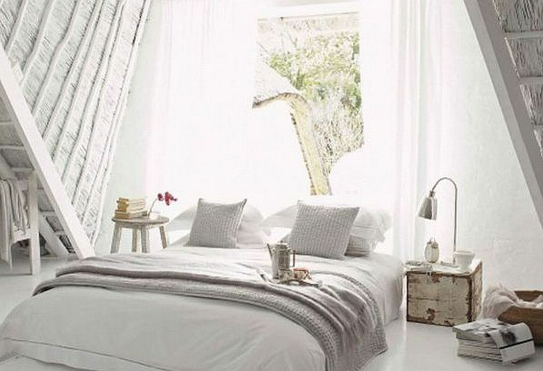 decorar dormitorio blanco
