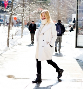 Moda premamá más de 40 ideas de atuendos para el invierno