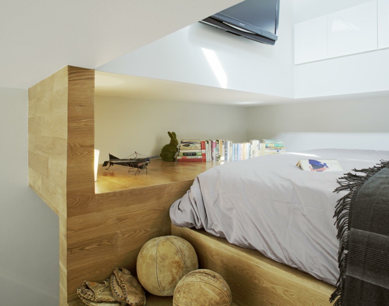 diseño original cabecero cama madera