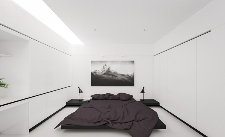 dormitorio minimalista lujoso original diseno hoski ideas