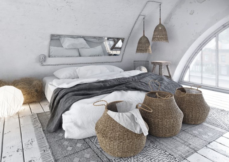 dormitorio minimalista toques estilo campo serhii seinov ideas