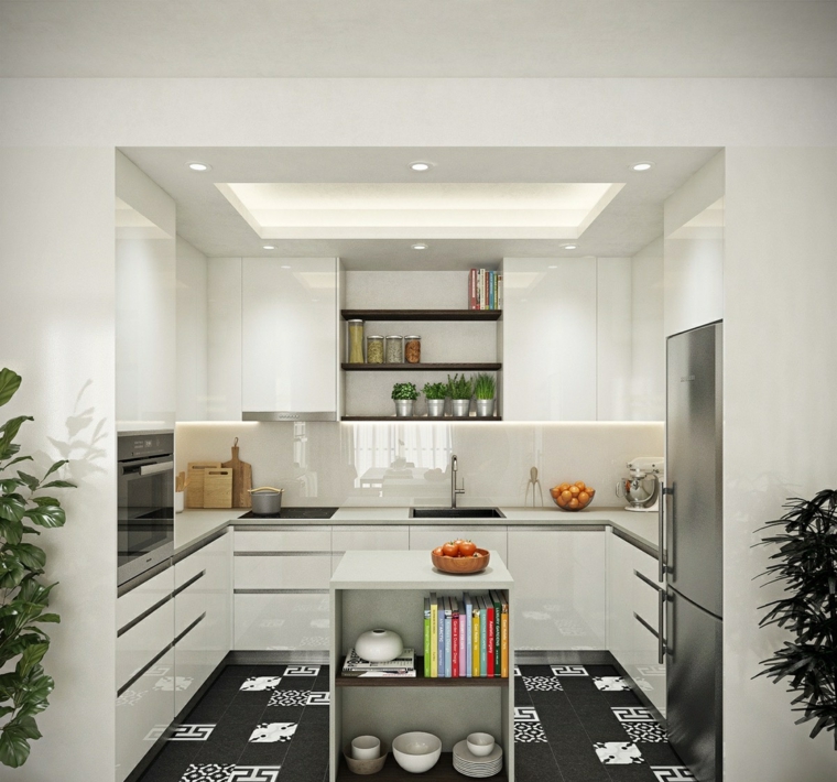 estilo escandinavo cocinas diseno espacios pequenos ideas