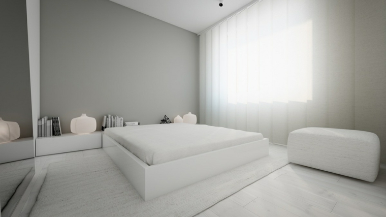 habitacion estilo minimalista Oporski Architecture