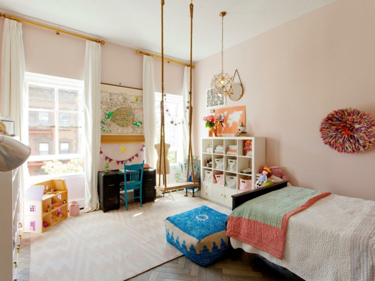 habitacion pensada para las niñas habitaciones infantiles ideas columpios chicas