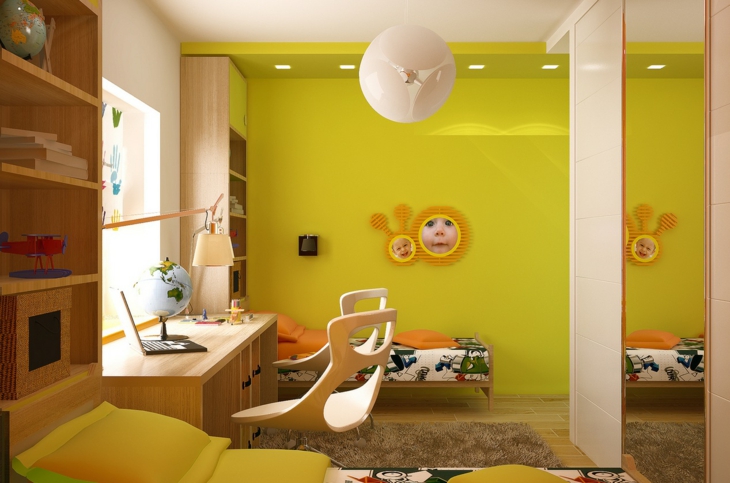 ambientacion especial para ambos sexos habitaciones infantiles ideas divertida chicas diferentes