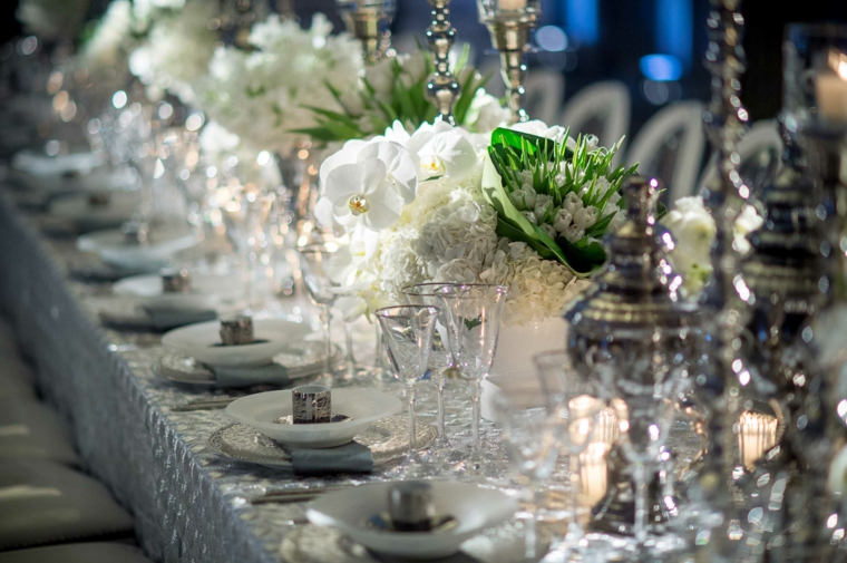 mesa decorada boda invierno opciones ideas