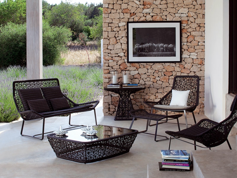 muebles de terraza y jardín decorar exterior