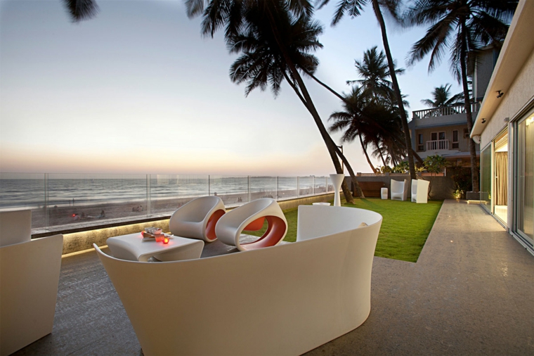 muebles de terraza y jardín elegantes decorar