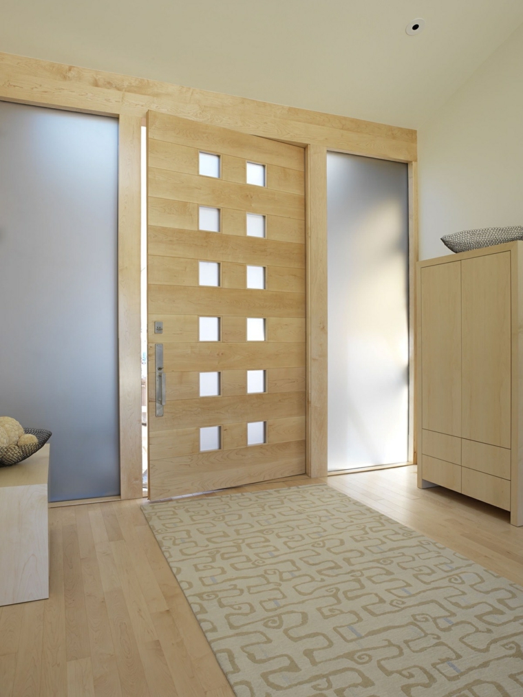 variante con cristales especiales panels cristal madera convinaciones alfombras