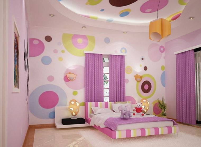 papeles de pared dormitorio