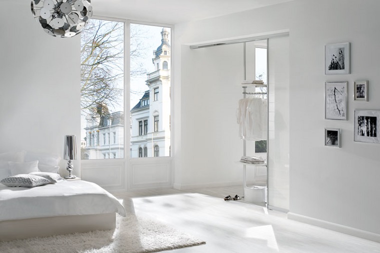 diseño interior en blanco pintura brillux diseno interior minimalista ideas