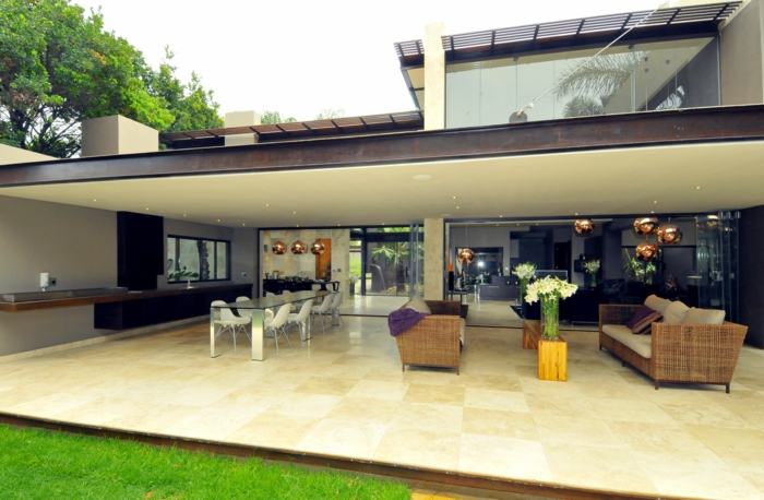 terrazas con encanto modernas terrazas con encanto elegante cubiert paredes