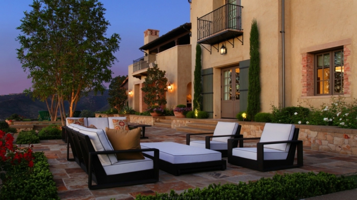 idea de encanto campestre terrazas con encanto jardin fusion muebles
