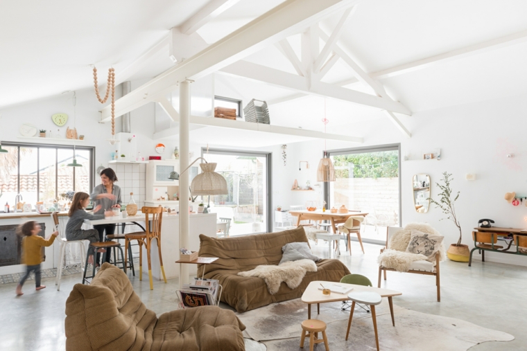 estilo boho chic interior