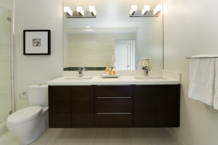 Encimera baño, distintas formas de decoración del interior