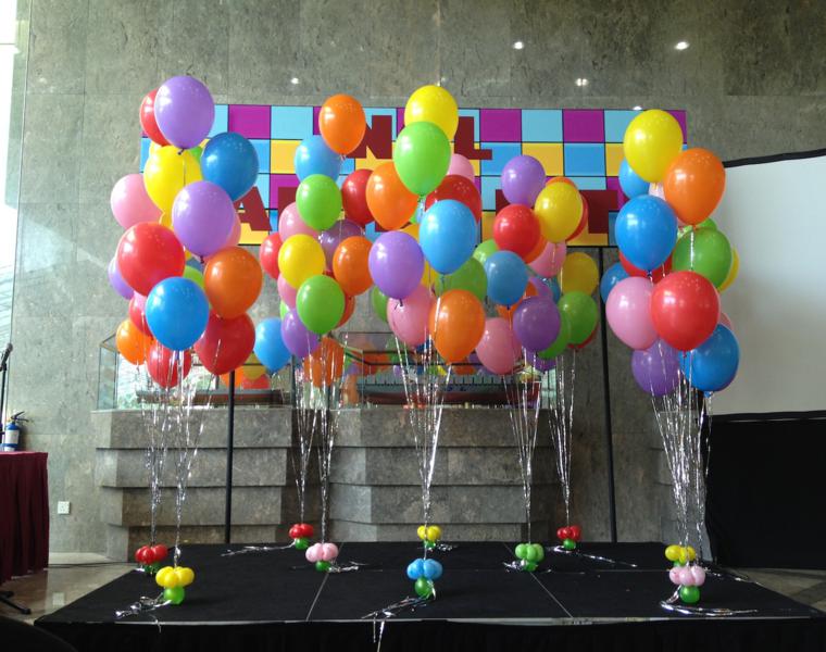 Adornos con globos - ideas geniales para decorar una fiesta