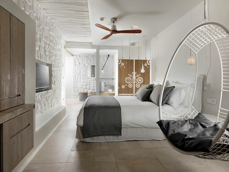 bonita habitación con pared de piedra bonita habitación pared piedra