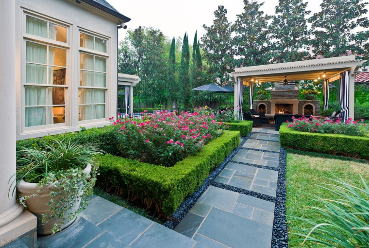bonito diseño de jardín elegante bonito diseño jardin elegante