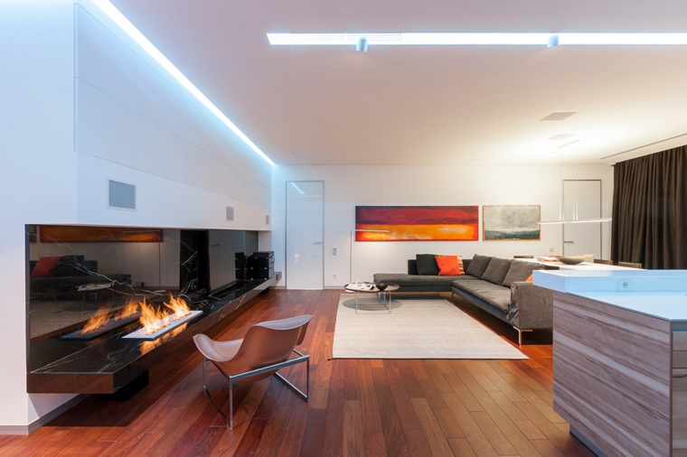 Casa moderna de colores del arquitecto Valentirov