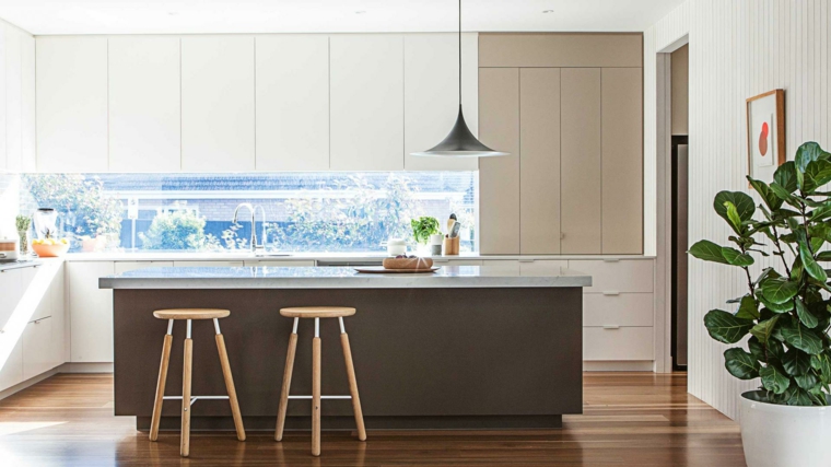 cocina con diseño neutral cocina forma diseno paleta neutral ideas