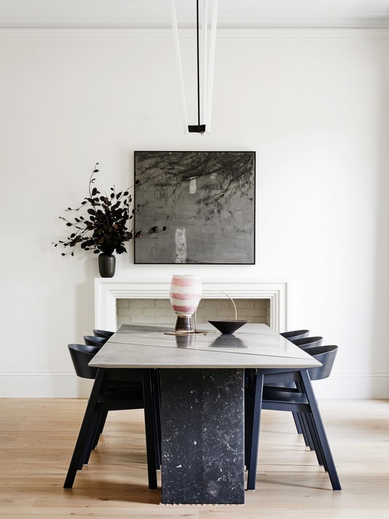 Comedores blancos con esplendor inigualable 24 ideas