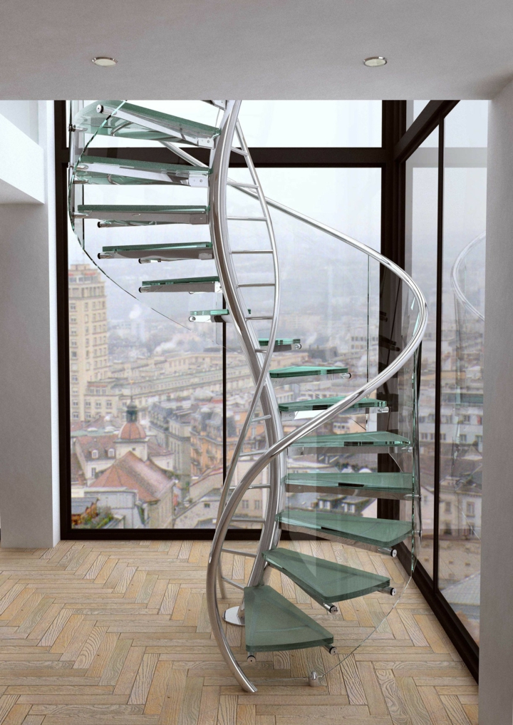 cristal espiral adn escalera sillones