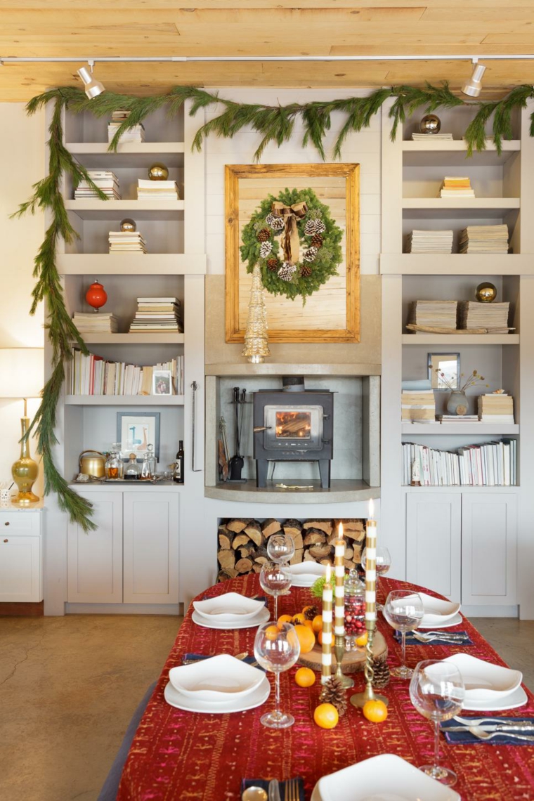 especiales para la navidad decoracion navidad rusticos diy leña