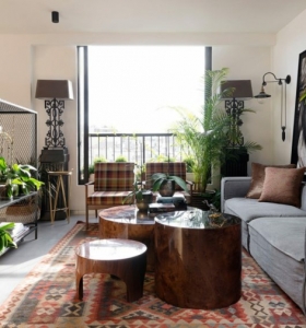 Decoración apartamentos con estética atractiva - K.O.T Project