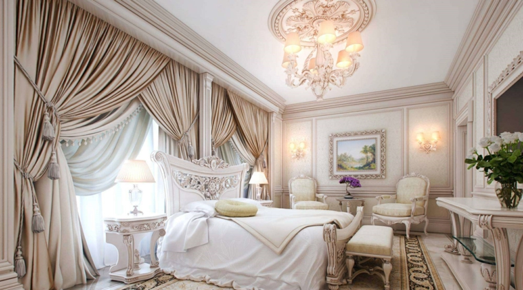 Dormitorios clásicos - 42 diseños atemporales y sofisticados
