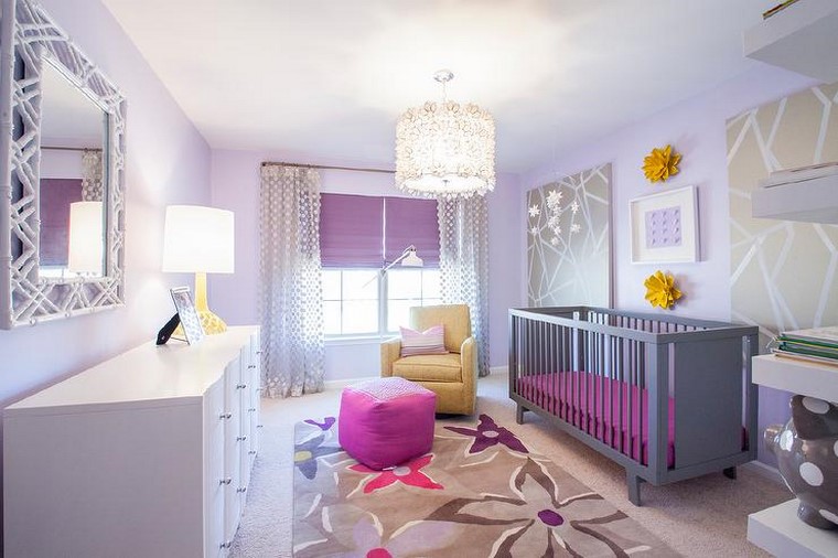 cuna de color gris muy bonito dormitorios de bebes diseno amplio moderno ideas