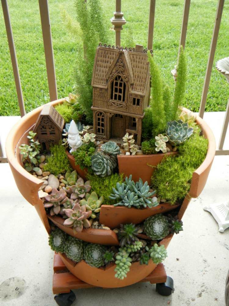 diseño de mini jardín estupenda casira mini jardin