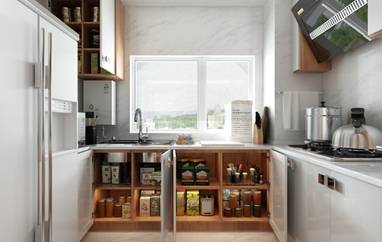 organizacion con inteligencia de la cocina inteligente cocina estilos salas luz natural