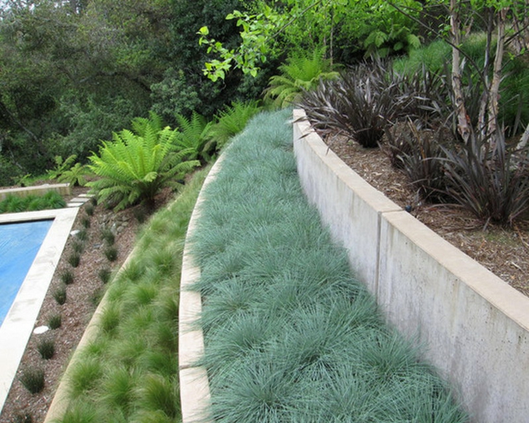 jardín con terrazas de diseño moderno jardin terrazas diseño moderno