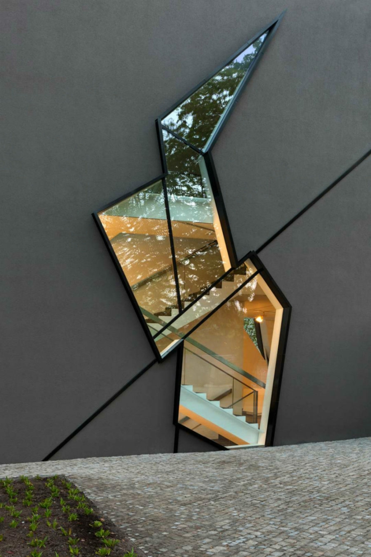 cuadros paredes exteriores cristal la ventana geometricas salas materiales ramas