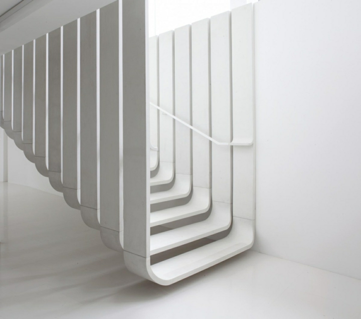 minimalistas blanca estructura suelos modernas