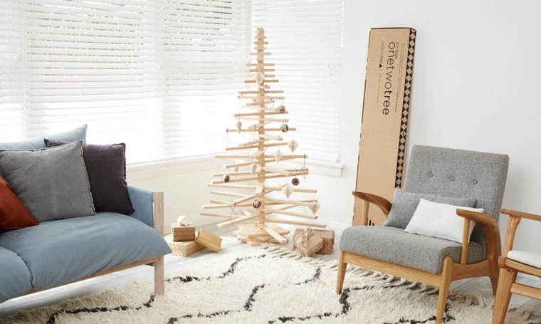 original árbol de Navidad de madera original árbol Navidad madera