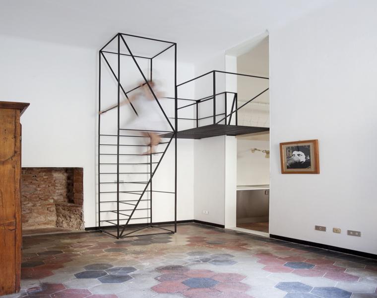 original escalera decorativa minimalista metal