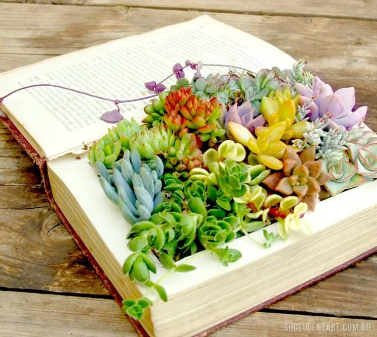 original decoración plantasn libro