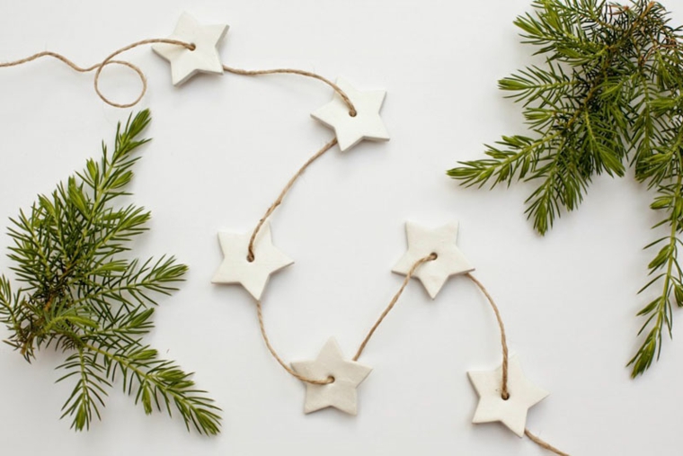 original guirnalda de Navidad con estrellas original guirnalda Navidad estrellas cuerda