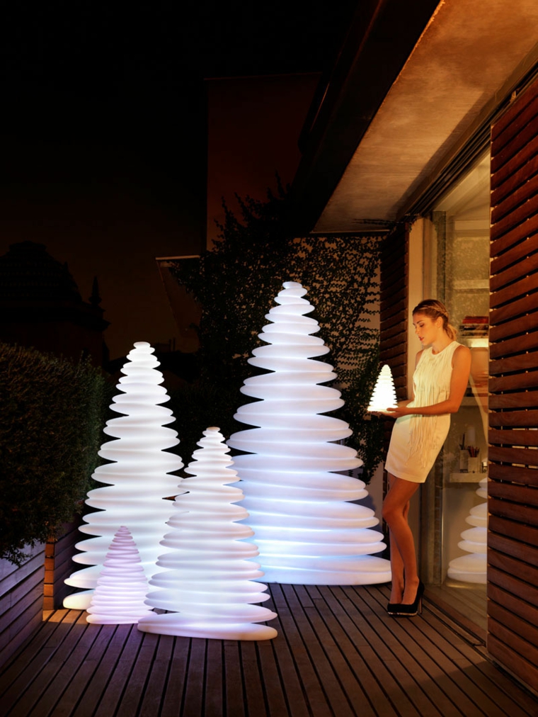 originales luces de navidad originales abetos luces navidad