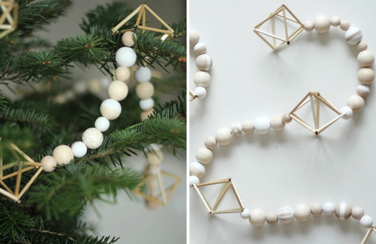 originales guirnaldas navideñas de collares originales guirnaldas navideñas bolas collares