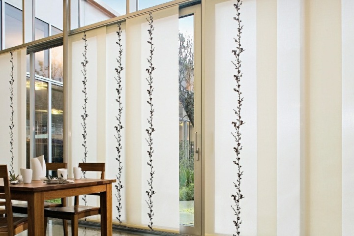 paneles japoneses cortinas estilos linesa