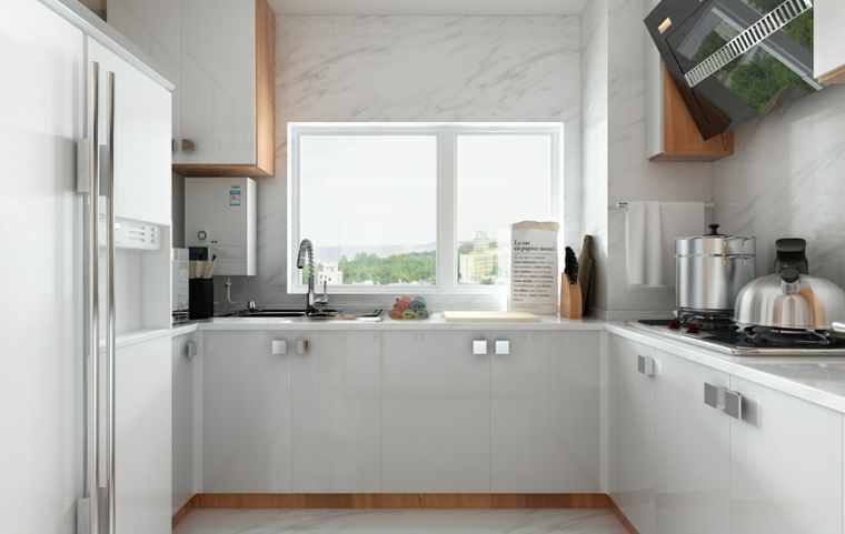 paredes de marmol cocina moderna paredes marmol cocina blanca puertas