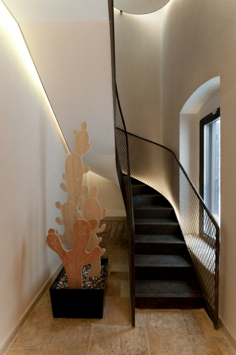 arquitectura ideas escalera metalica plantas