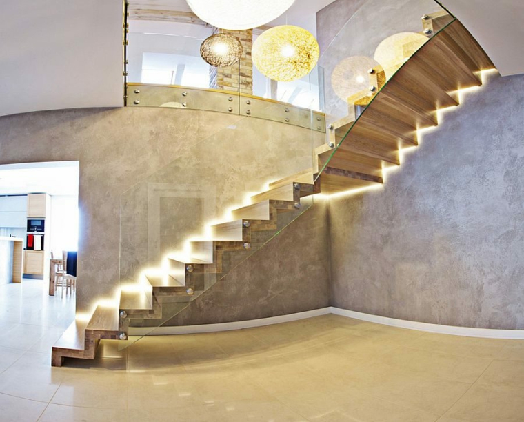 arquitectura ideas luces led atractivas