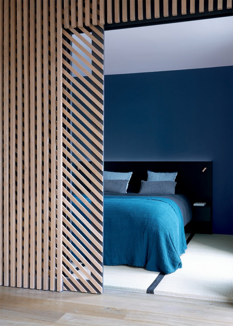 muebles cocinas led separadores ambientes colores