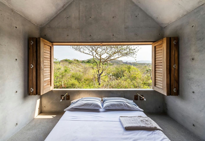 casa de hormigon casa tiny diseno dormitorio ideas
